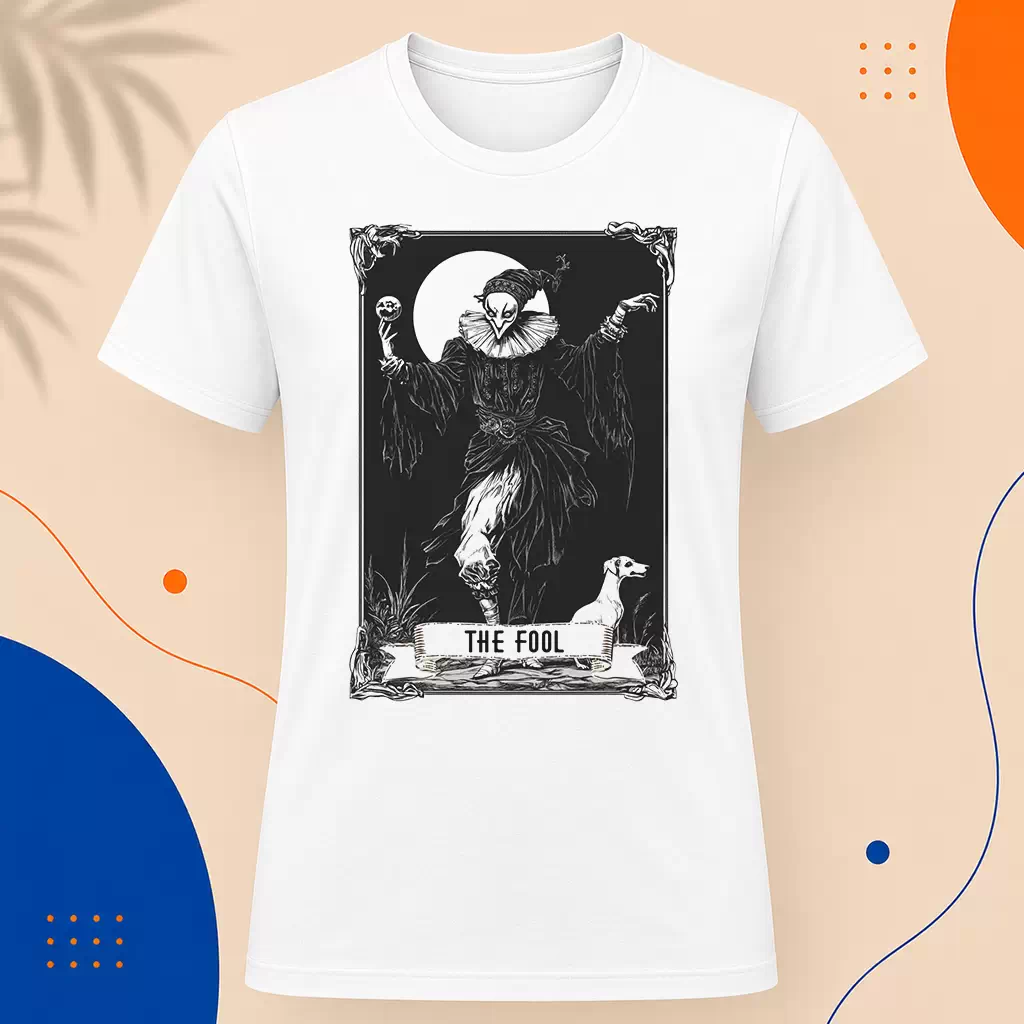 Pánské tričko - The Fool - Blázen - Tarot - Velká Arkána